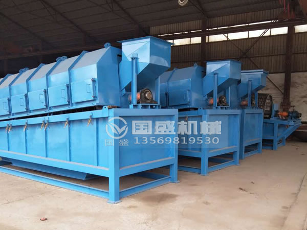 全封閉式多層無軸滾筒篩 全封閉式多層無軸滾筒篩